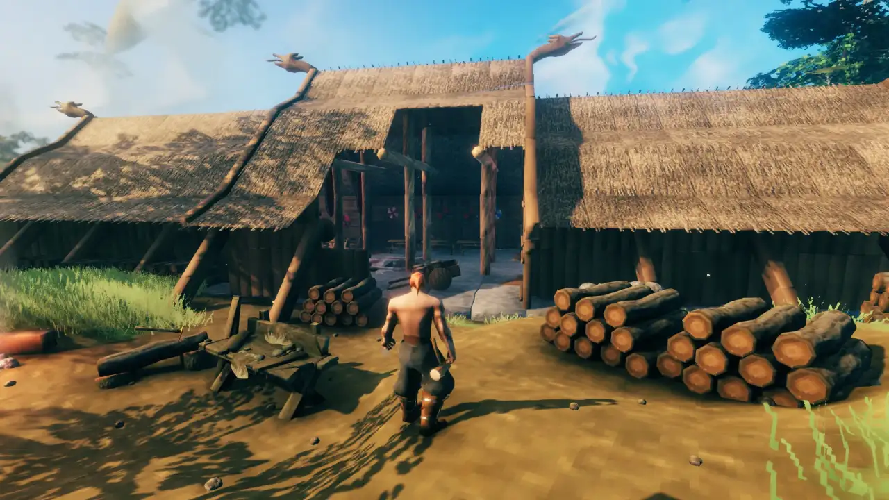 Das Wikinger-Handwerksspiel Valheim erscheint im Februar im Early Access.
